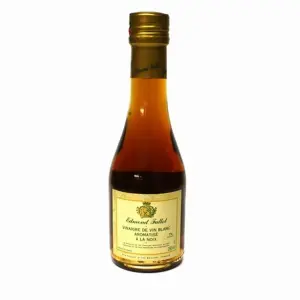 VINAIGRE DE VIN BLANC AROMATISE A LA NOIX 25CL VINAIGRE DE VIN BLANC AROMATISE A LA NOIX 25CL