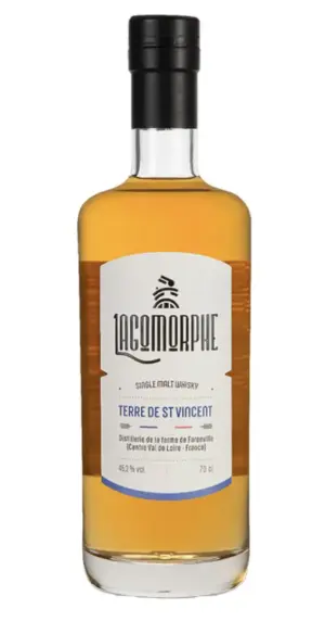 Whisky Lagomorphe Terre de St Vincent Single Malt Francais 45,2° 70CL Whisky Lagomorphe Terre de St Vincent Single Malt Francais 45,2° 70CL