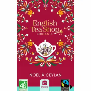 Thé Noël à Ceylan Englishtea 20 sachets Thé Noël à Ceylan Englishtea 20 sachets
