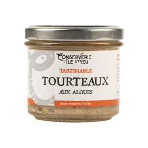 Tartinable de tourteaux aux algues Conserverie l'Ile d'Yeu 100 gr Tartinable de tourteaux aux algues Conserverie l'Ile d'Yeu 100 gr