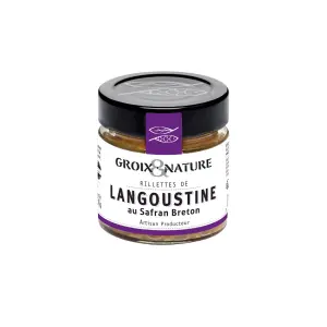 Rillettes de langoustine au safran breton Groix et Nature 100 gr Rillettes de langoustine au safran breton Groix et Nature 100 gr