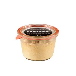 Brandade de morue de l'Ile de Groix 250 g Brandade de morue de l'Ile de Groix 250 g