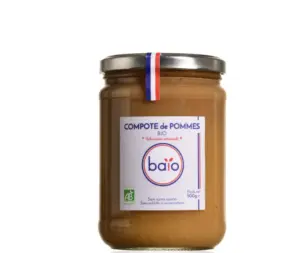 Compote de pommes lisse Baio bio 500 g Compote de pommes lisse Baio bio 500 g
