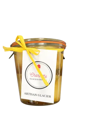 Babas Limoncello et zestes d'orange Charlotte glaces et délices 1/2 litre Babas Limoncello et zestes d'orange Charlotte glaces et délices 1/2 litre